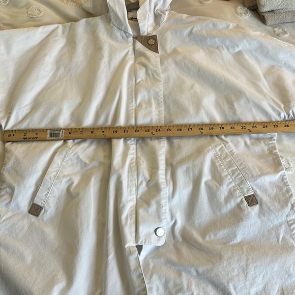 Soft surroundings white hooded jacket XL (estimate) - Picture 5 of 5